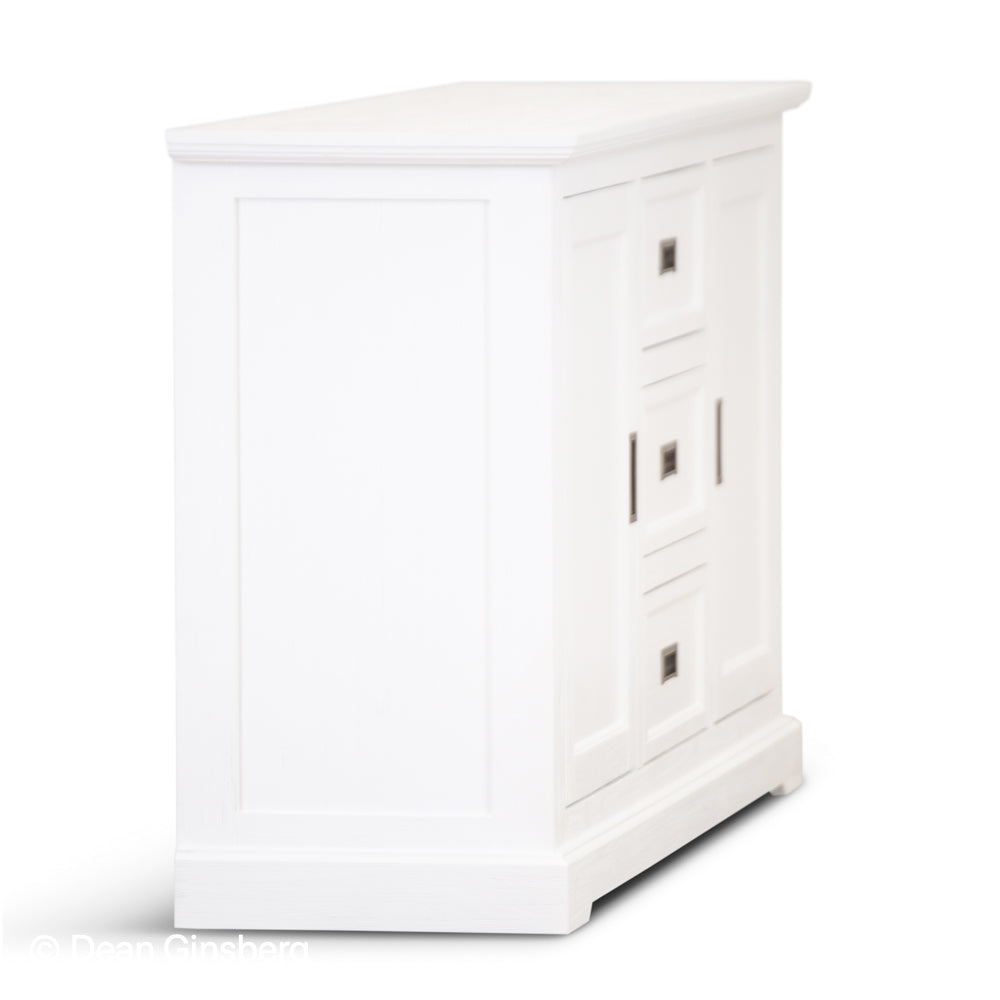 COASTAL BUFFET - 2 DOOR / 3 DRAWER - 1660(L) x 470(W) - BRUSHED
