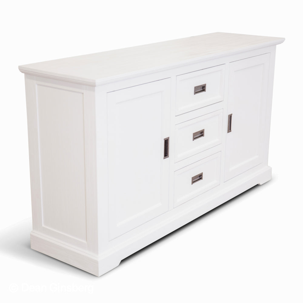 COASTAL BUFFET - 2 DOOR / 3 DRAWER - 1660(L) x 470(W) - BRUSHED