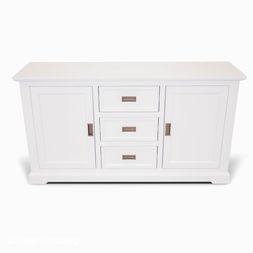COASTAL BUFFET - 2 DOOR / 3 DRAWER - 1660(L) x 470(W) - BRUSHED