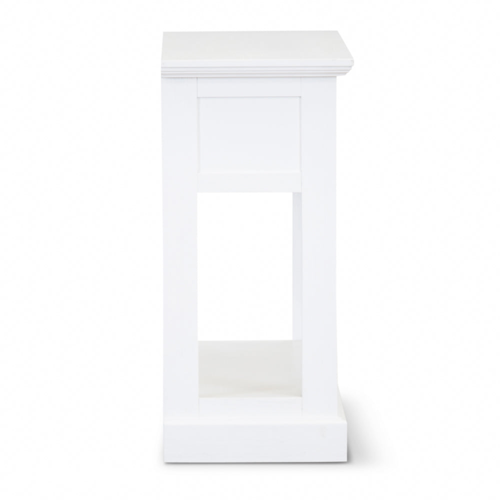 COASTAL CONSOLE TABLE - 2 DRAWER - 1250(L) x 380(W) - BRUSHED