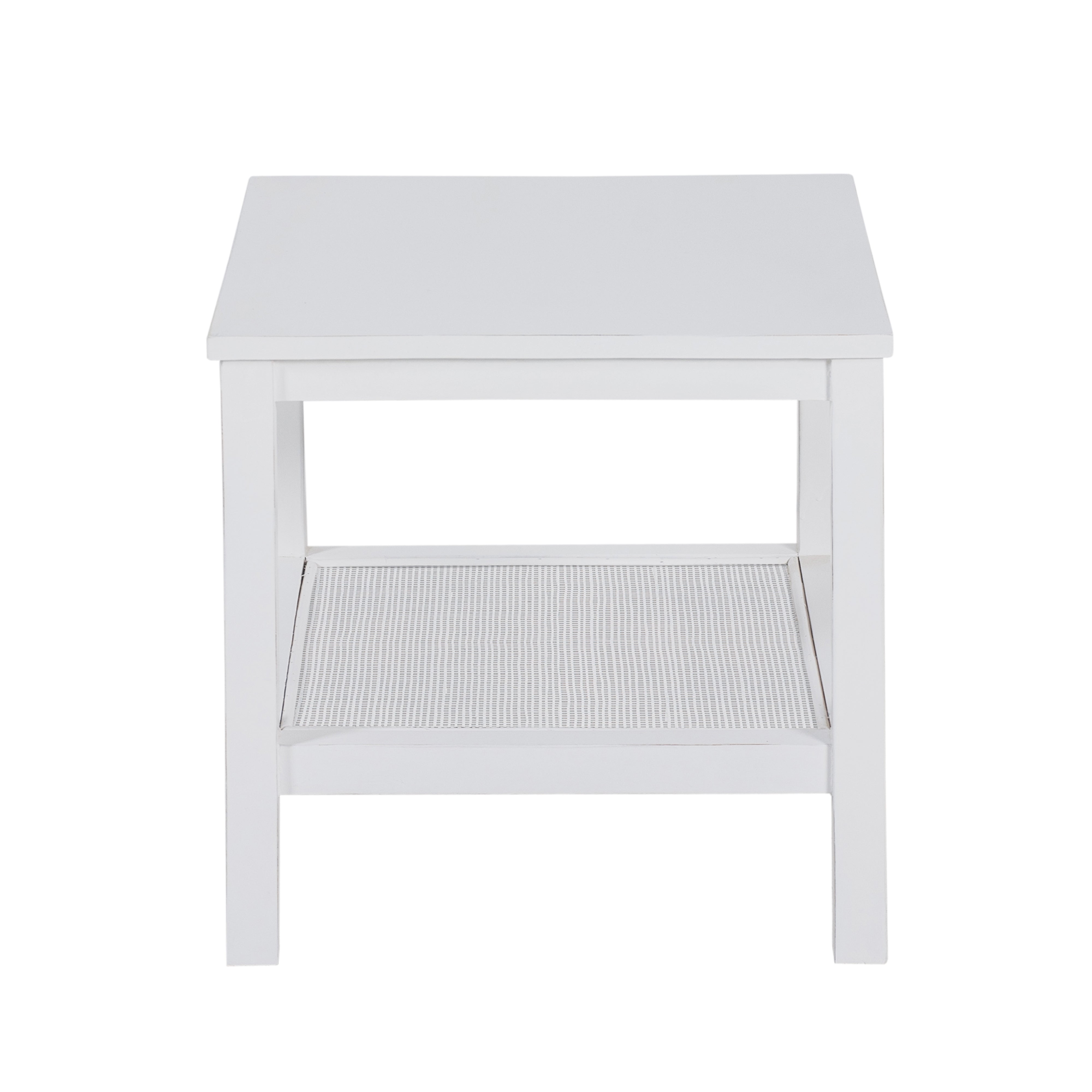 BELTANA SIDE TABLE - 500(W) x 500(D) - WHITE