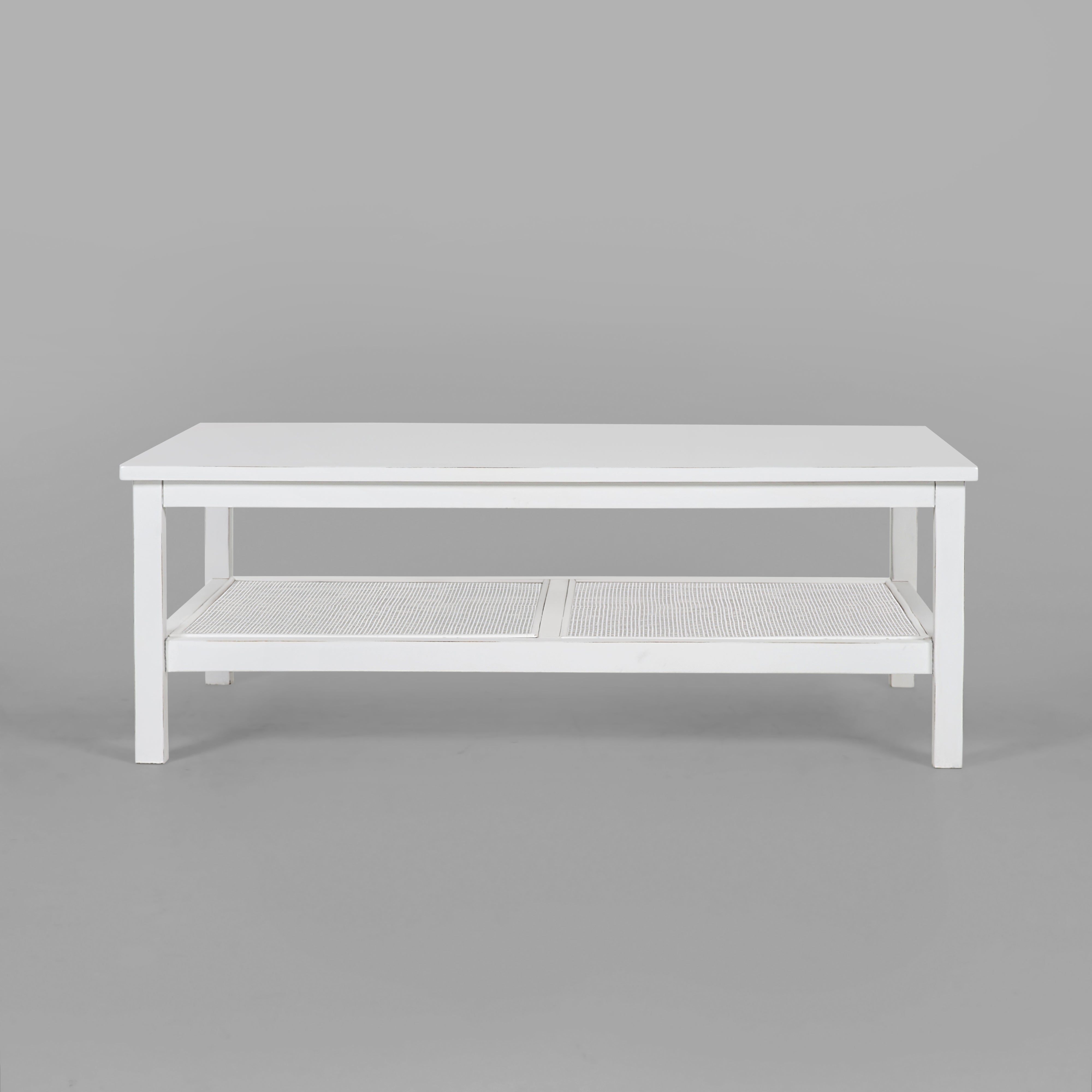 BELTANA COFFEE TABLE - 1100(W) x 650(D) - WHITE