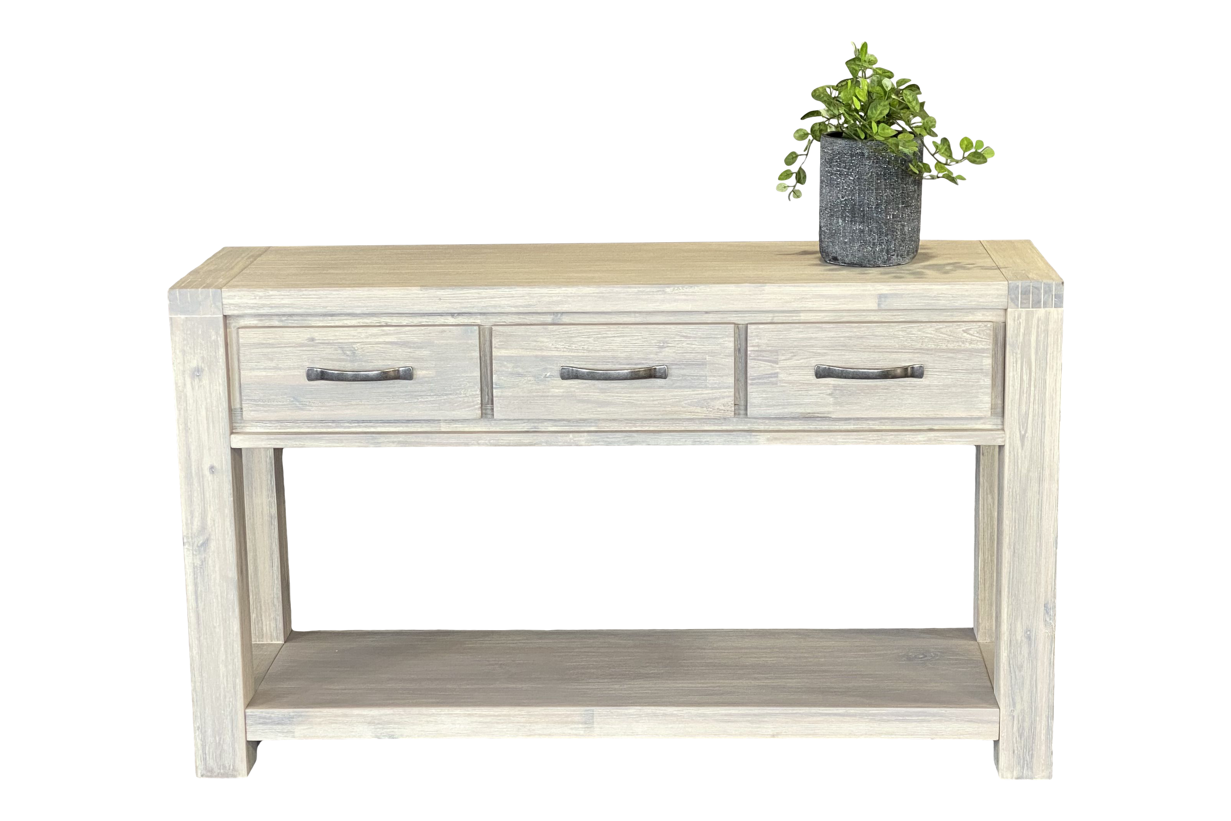 VALERIE CONSOLE TABLE - 760(H) x 1300(W) - WHITEWASH