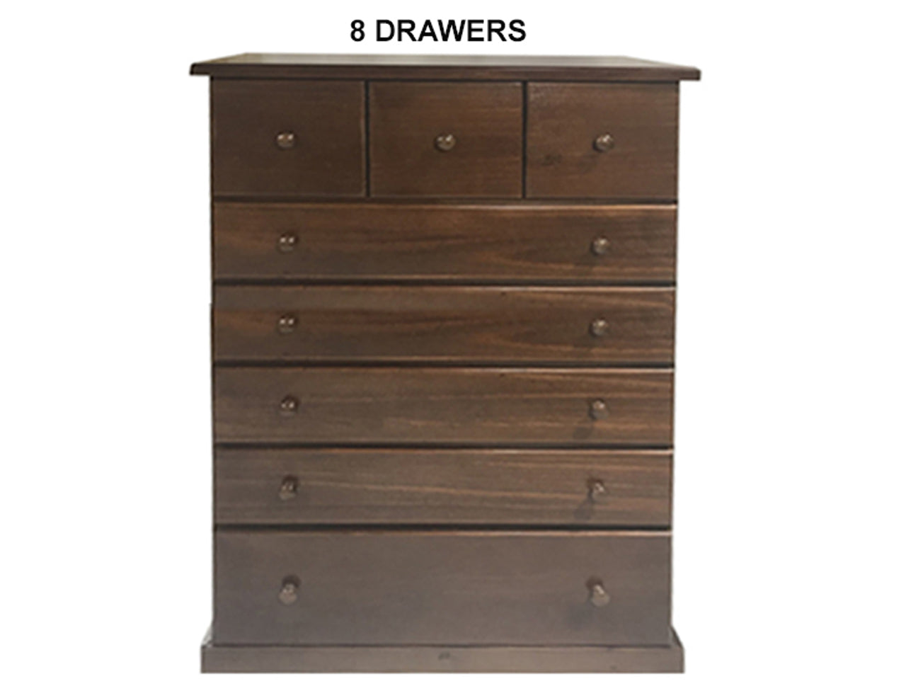 YORK (AUSSIE MADE) TALLBOY COLLECTION - ASSORTED STAINED COLOURS - STARTING FROM $999