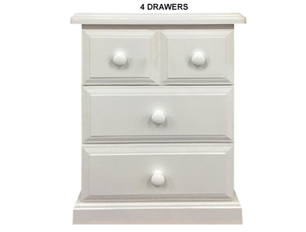 YORK (AUSSIE MADE) BEDSIDE TABLE COLLECTION - ASSORTED PAINTED COLOURS - STARTING FROM $399