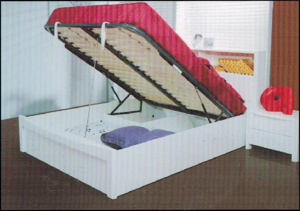 NEW YORK  DOUBLE OR  QUEEN 6  PIECE (THE LOT) BEDROOM SUITE  - (MODEL:32)- HI GLOSS WHITE