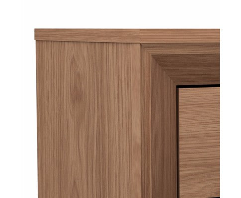 MARIZA  2 DRAWER BEDSIDE TABLE (V43-BST-MRZOK) - SAXON OAK