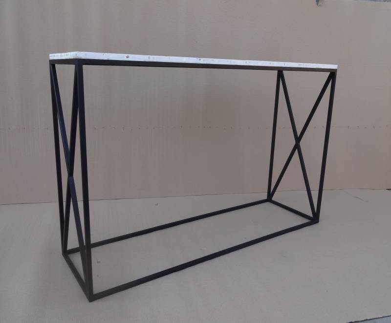 FLOSSY (E323058) CONSOLE TABLE -  1200(L) X 350(W) - NATURAL/BLACK