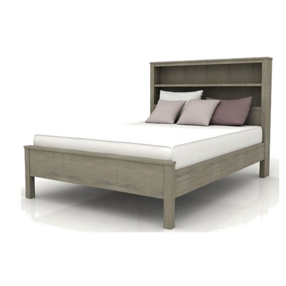 KENDALL (AUSSIE MADE) DOUBLE OR QUEEN 4 PIECE (TALLBOY) BEDROOM SUITE (BOOKCASE BED) - ASSORTED COLOURS