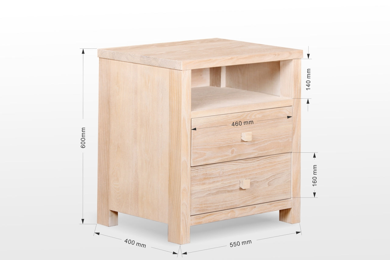 SEASIDE (311) BEDSIDE - WHITEWASH
