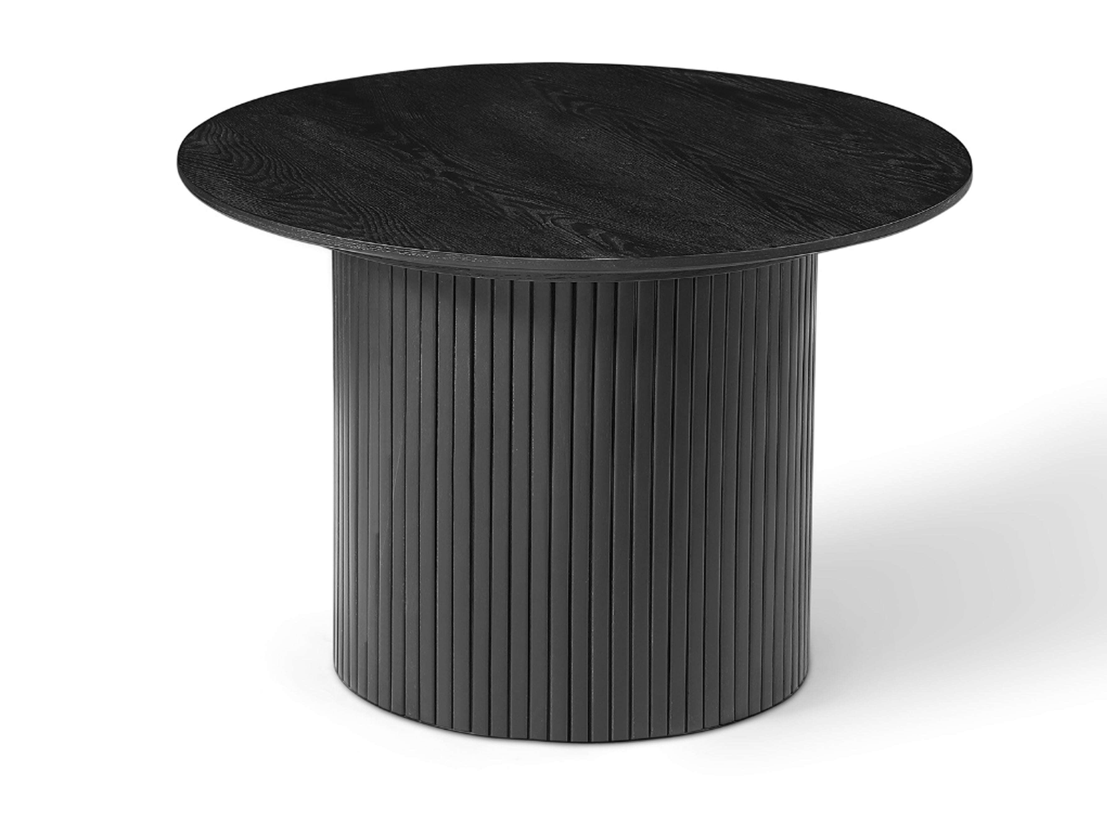 HEATHER SOFA TABLE SET - 400(H) X 600(D) -  BLACK ASH
