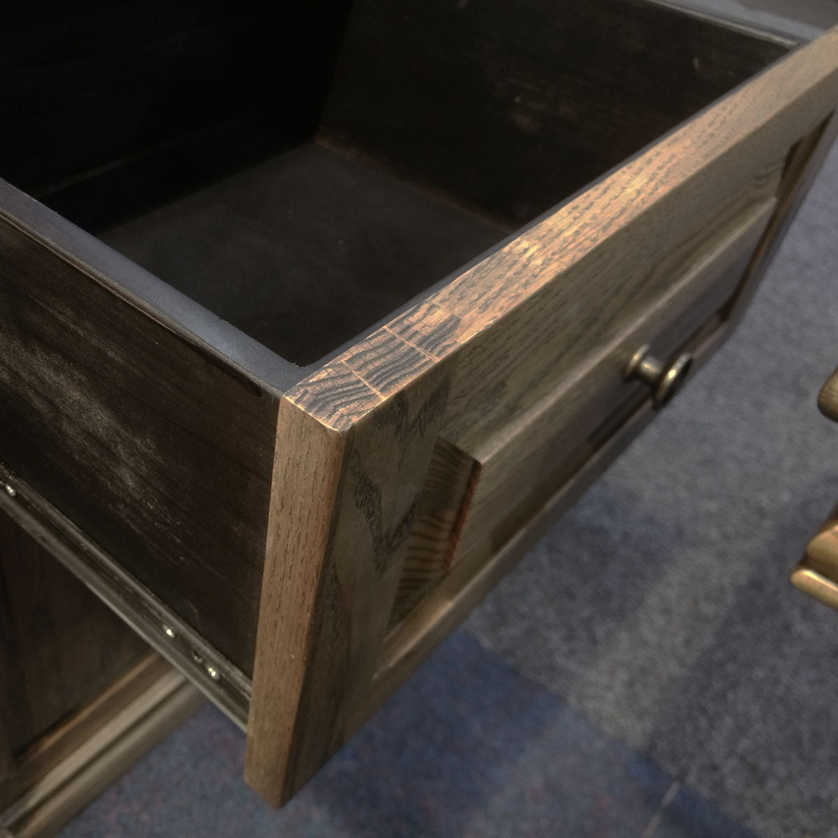MOSAIC  4 DOOR / 4 DRAWER REAL OAK TIMBER  LARGE BUFFET - 2040MM   - ASH OAK