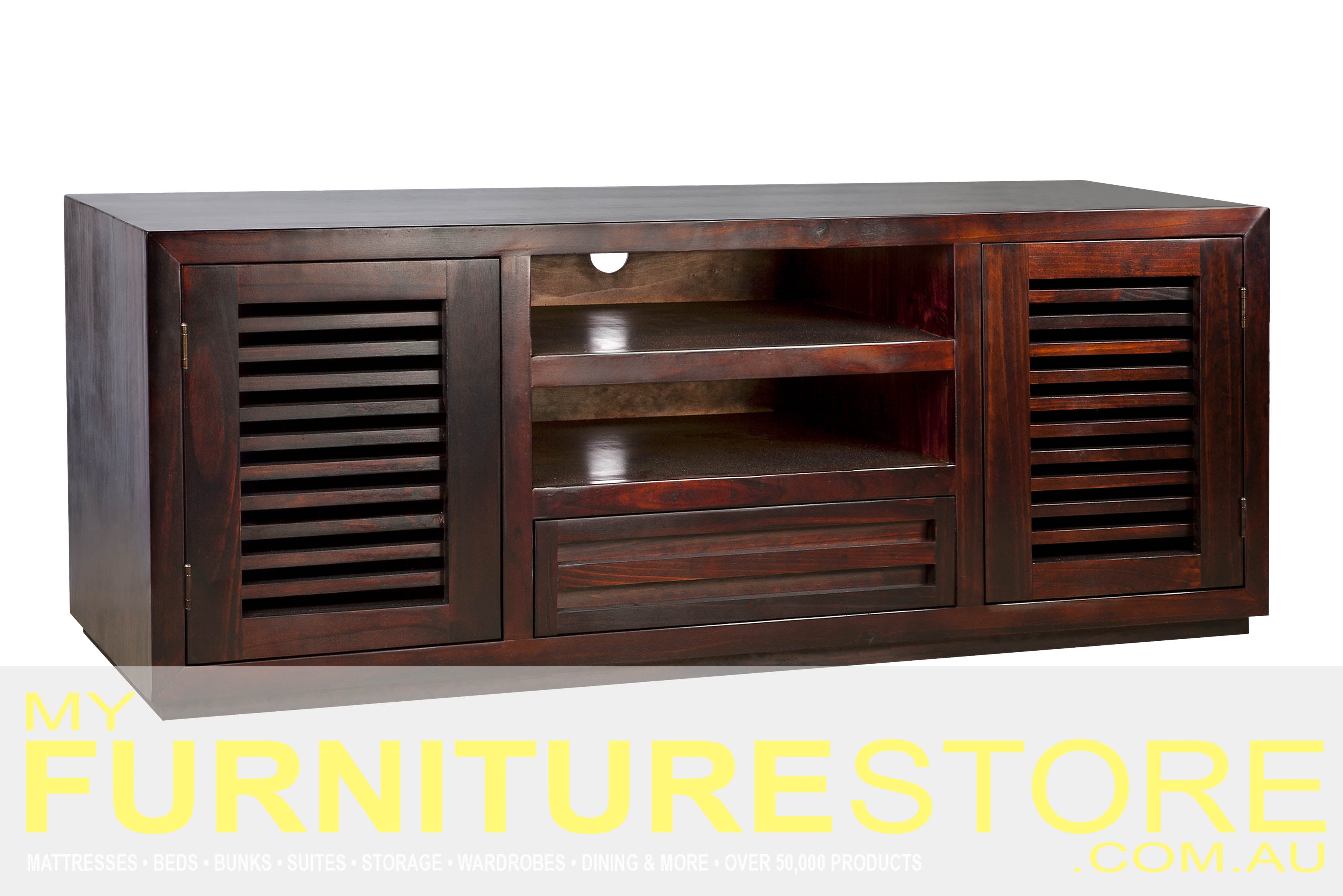 MANLY (AUSSIE MADE) TV UNIT 4 - 590(H) x 1572(W) - ASSORTED COLOURS