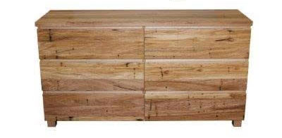 SAVILLE (AUSSIE MADE) LOWBOY/DRESSER - ASSORTED STAINED COLOURS