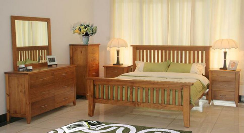  DAKOTA DOUBLE OR QUEEN  6  PIECE  DRESSER  BEDROOM SUITE  ( MODEL - 4-5-22-15-14-16-15-18-19) - CHESTNUT OR WALNUT